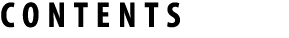CONTENTS