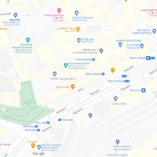 Kapucínská hrobka, zdroj: Google maps