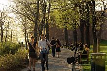 Jarní procházka v parku pod Špilberkem