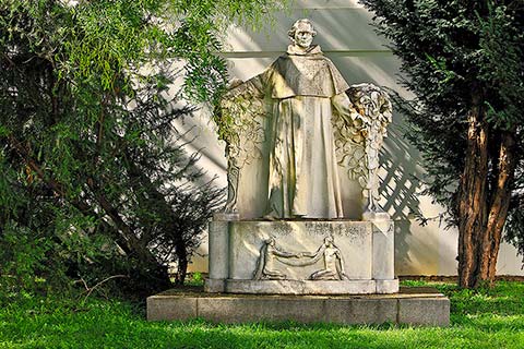 Baroque fountain Parnas (1691-1695), one of the most valuable monuments in Brno