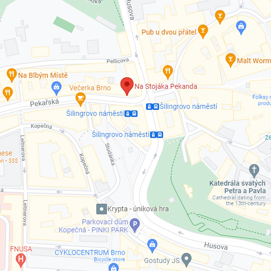 Výčep Na stojáka Pekanda, zdroj: Google maps